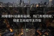 网曝爆料站最新秘闻，热门真相揭秘，明星丑闻细节太炸裂