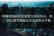网曝刚刚麻豆官媒官方网站热点，热门网红细节揭秘让你全网热议不断