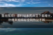直击围观！爆料站本周麻豆下载曝光，劲爆真相揭秘全网热议不断
